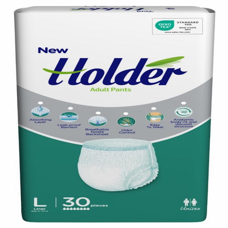 Підгузки-труси для дорослих Holder Emici Kulot Eko Large 30 шт (8697405346554)